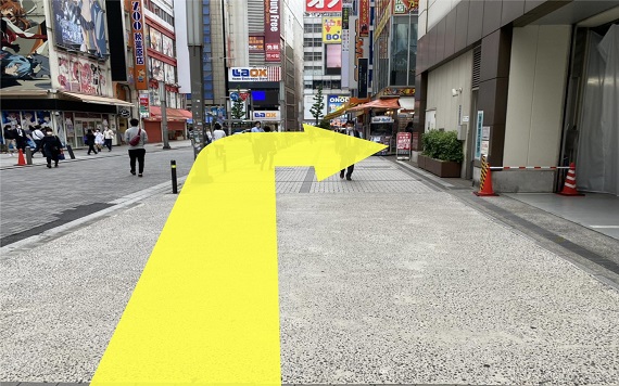 アメモバ　秋葉原店に到着