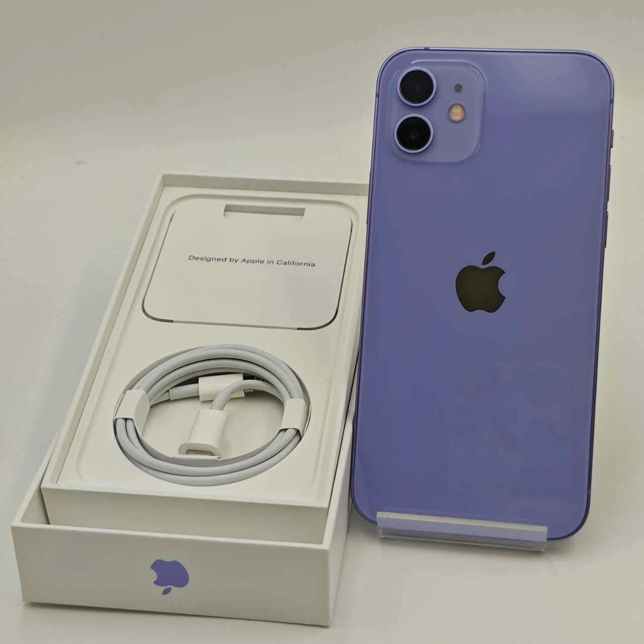 iPhone12 128GB パープル MJNJ3J/A AU版SIMフリー 美品 au