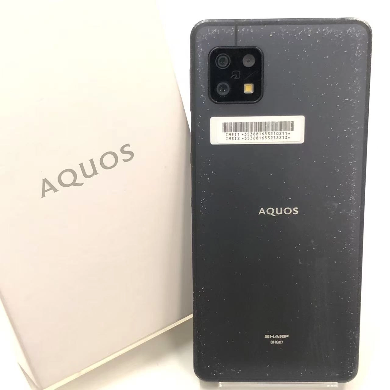 AQUOS sense6s 4GB/64GB ブラック SHG07 AU版SIMフリー