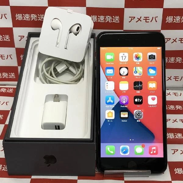 iPhone8 Plus Apple版SIMフリー 256GB MQ9N2J/A A1898 スペースグレイ