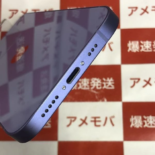 iPhone12 au版SIMフリー 64GB MJNH3J/A A2402 極美品 パープル