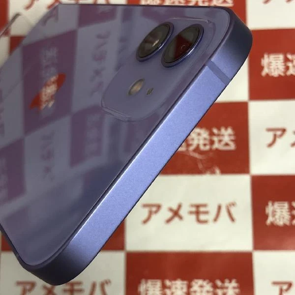 iPhone12 au版SIMフリー 64GB MJNH3J/A A2402 極美品 パープル