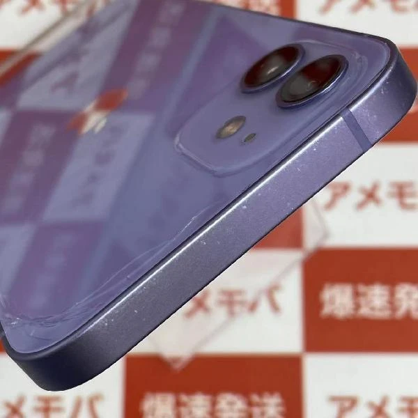 iPhone12 SoftBank版SIMフリー 128GB MJNJ3J/A A2402 ジャンク品 パープル
