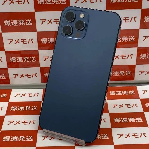 iPhone12 Pro Max au版SIMフリー 256GB NGD23J/A A2410 極美品 パシフィックブルー