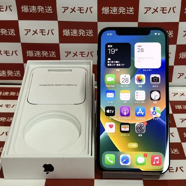 iPhone12 SoftBank版SIMフリー 128GB MGHU3J/A A2402 ブラック