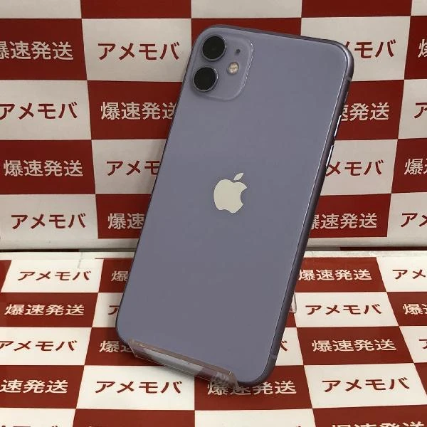 iPhone11 au版SIMフリー 128GB MWM52J/A A2221 パープル