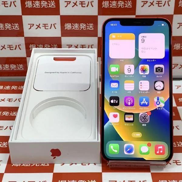 iPhone12 Apple版SIMフリー 128GB MGHW3J/A A2402 美品 (PRODUCT)Red