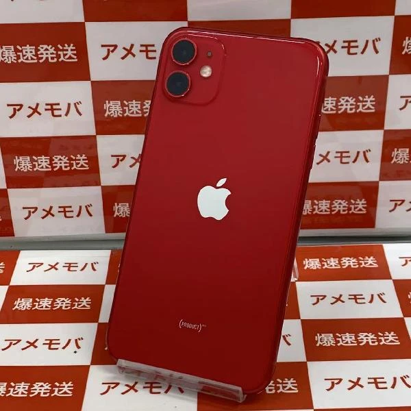 iPhone11 SoftBank版SIMフリー 128GB MWM32J/A A2221 美品 (PRODUCT)Red