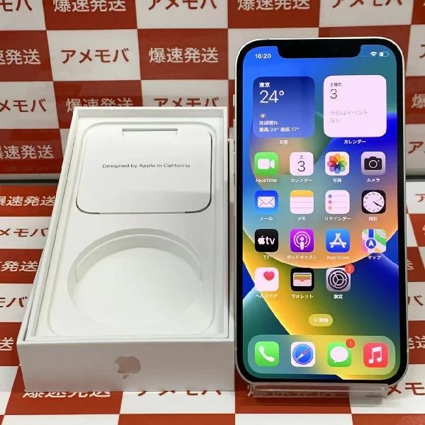 iPhone12 SoftBank版SIMフリー 128GB MGHV3J/A A2402 ホワイト