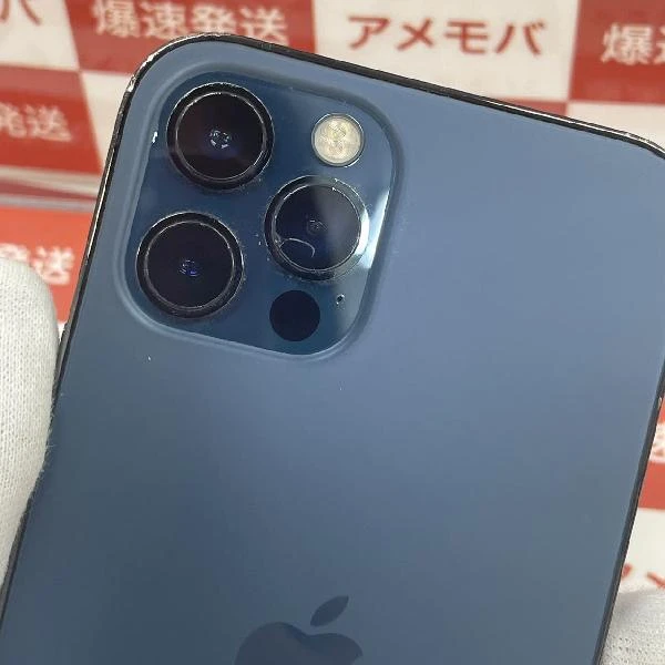 iPhone12 Pro SoftBank版SIMフリー 128GB MGM83J/A A2406 ジャンク品 パシフィックブルー