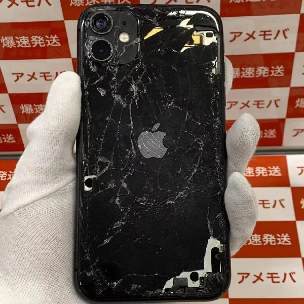 iPhone11 SoftBank版SIMフリー 128GB A2221 ジャンク品 ブラック