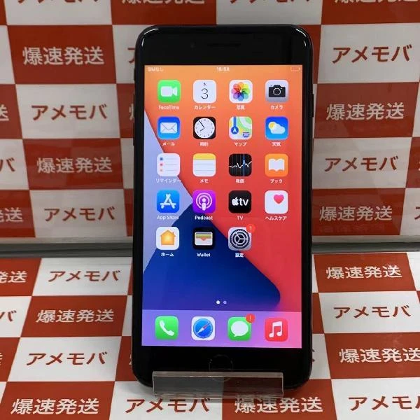 iPhone7 Plus au版SIMフリー 128GB MN6K2J/A A1785 ジェットブラック