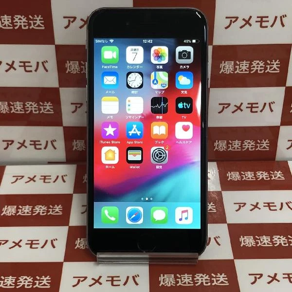 iPhone6 Apple版SIMフリー 64GB NG4F2J/A A1586 スペースグレイ