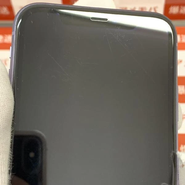 iPhone11 au版SIMフリー 128GB MWM52J/A A2221 パープル