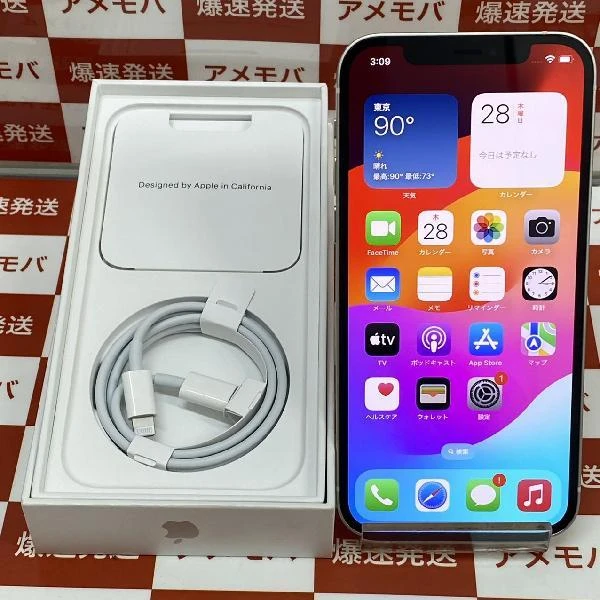 iPhone12 Apple版SIMフリー 128GB NGHV3J/A A2402 新品同様品 ホワイト