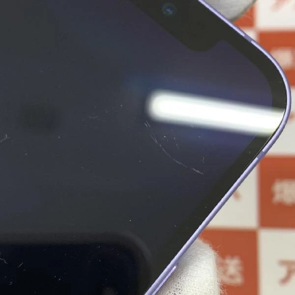 iPhone12 au版SIMフリー 128GB MJNJ3J/A A2402 ジャンク品 パープル