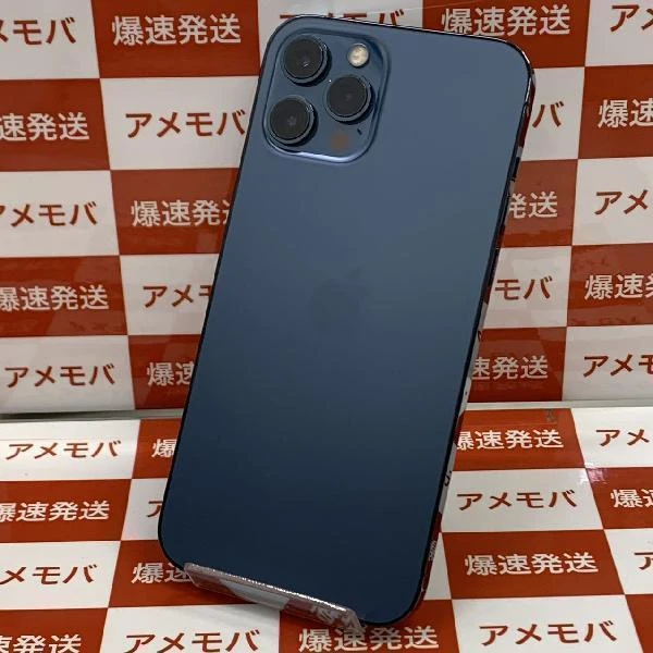 iPhone12 Pro Max au版SIMフリー 128GB MGCX3J/A A2410 美品 パシフィックブルー
