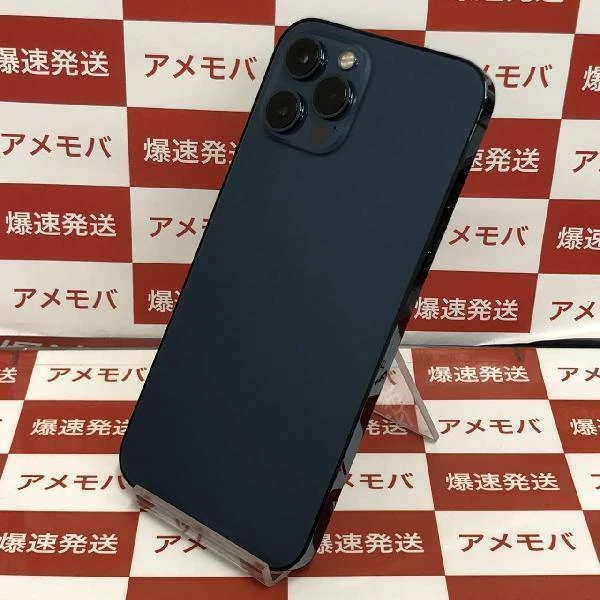 iPhone12 Pro Max au版SIMフリー 128GB MGCX3J/A A2410 極美品 パシフィックブルー