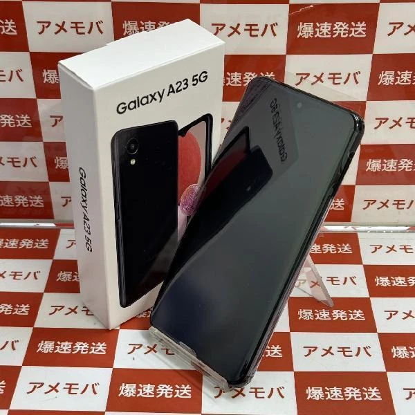 Galaxy A23 5G SCG18 au 64GB SIMロック解除済み 開封未使用品 ブラック