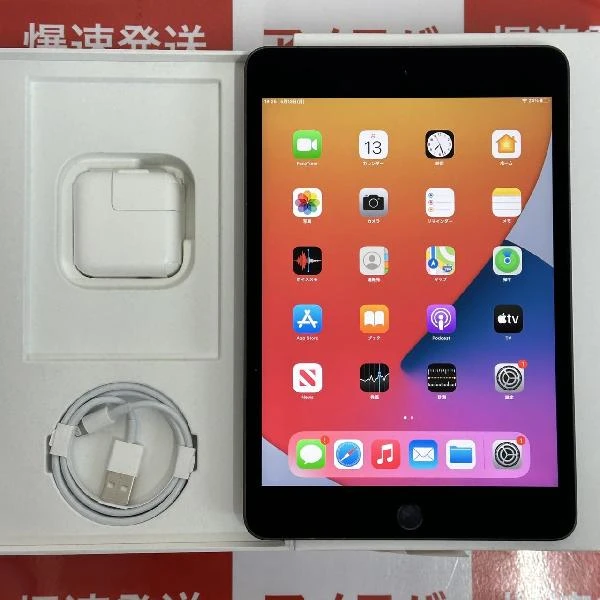 iPad mini 第5世代 docomo版SIMフリー 64GB MUX52J/A A2124 美品 スペースグレイ
