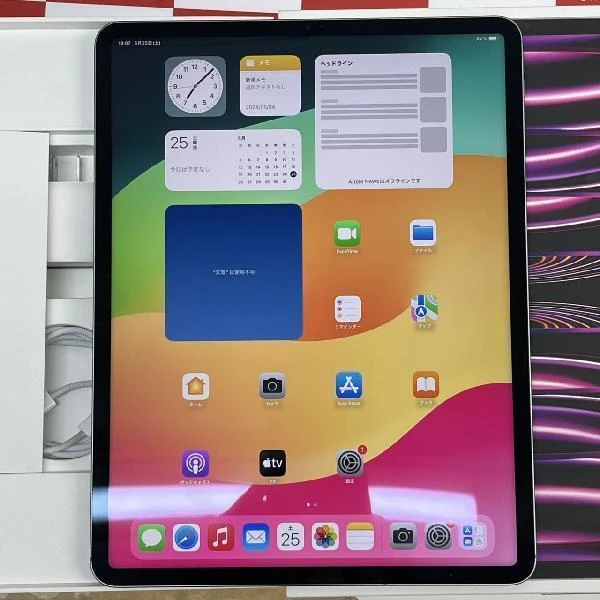 iPad Pro 12.9インチ 第6世代 au版SIMフリー 256GB MP203J/A A2437 極美品 スペースグレイ