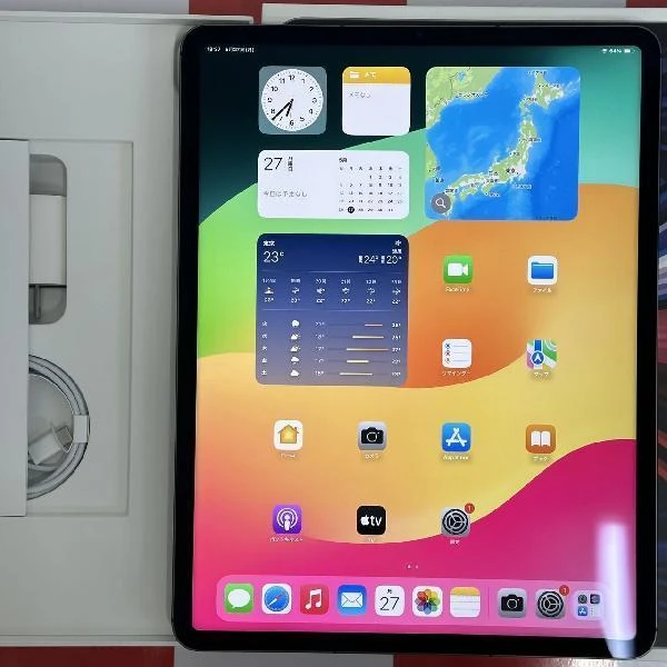 iPad Pro 12.9インチ 第5世代 Apple版SIMフリー 256GB NHR63J/A A2461 新品同様 スペースグレイ