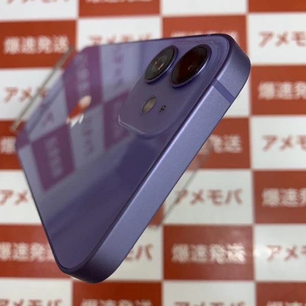 iPhone12 mini au版SIMフリー 128GB MJQD3J/A A2398 美品 パープル