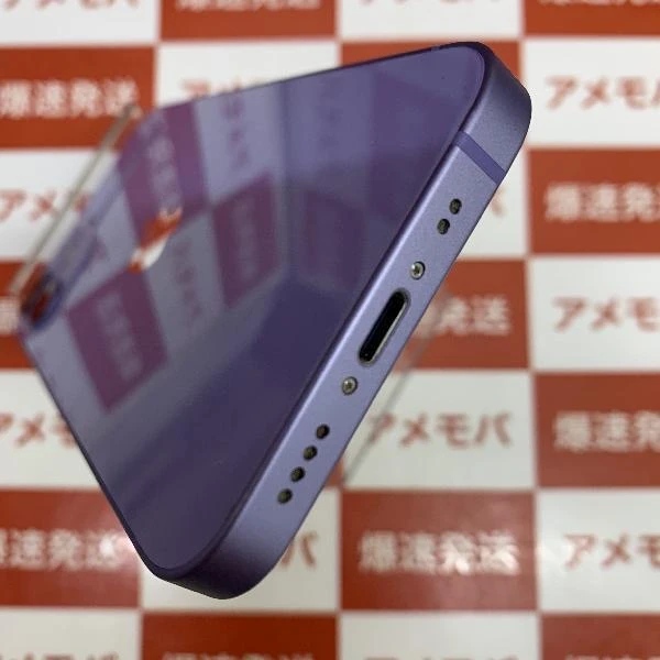 iPhone12 mini au版SIMフリー 128GB MJQD3J/A A2398 美品 パープル