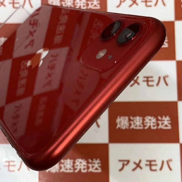iPhone11 au版SIMフリー 128GB MWM32J/A A2221 極美品 (PRODUCT)Red