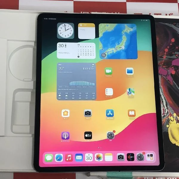 iPad Pro 12.9インチ 第3世代 SoftBank版SIMフリー 256GB MTHV2J/A A1895 ミッドナイト