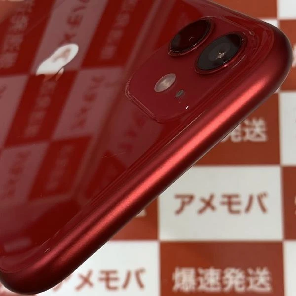 iPhone11 au版SIMフリー 64GB MWLV2J/A A2221 美品 (PRODUCT)Red