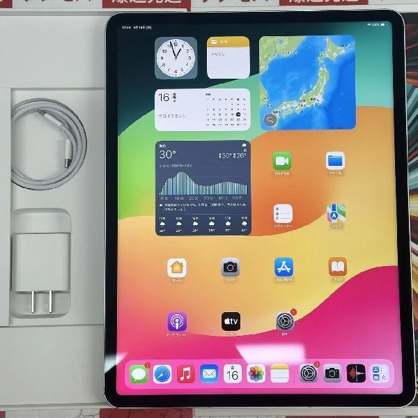 iPad Pro 12.9インチ 第5世代 au版SIMフリー 128GB NHR53J/A A2461 極美品 シルバー