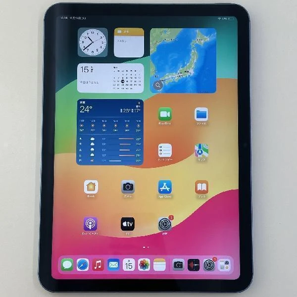 iPad 第10世代 SoftBank版SIMフリー 64GB MQ6K3J/A A2757 新品同様 ブルー