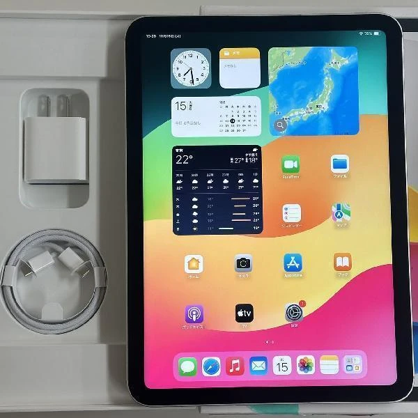 iPad 第10世代 SoftBank版SIMフリー 64GB MQ6J3J/A A2757 新品同様 シルバー