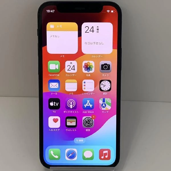 iPhone12 mini SoftBank版SIMフリー 64GB MGA03J/A A2398 ブラック