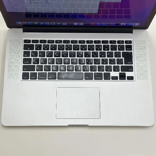MacBook Pro Retina 15インチ Mid 2015  2.5GHz Core i7 16GB 512GB A1398 シルバー