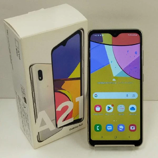 Galaxy A21 J:COM版SIMフリー 64GB Simロック解除済み SCV49 ホワイト