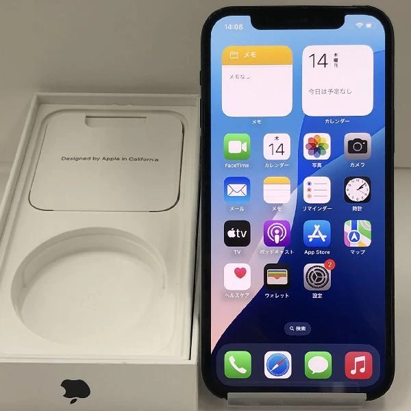 iPhone12 Apple版SIMフリー 256GB NGJ03J/A A2402 ブラック