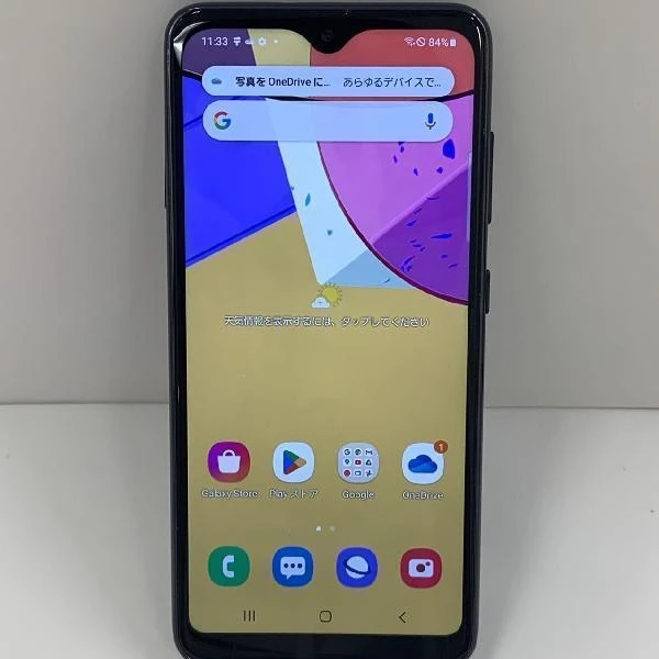 Galaxy A21 シンプル SCV49 au 64GB SIMロック解除済　ジャンク品 ブラック