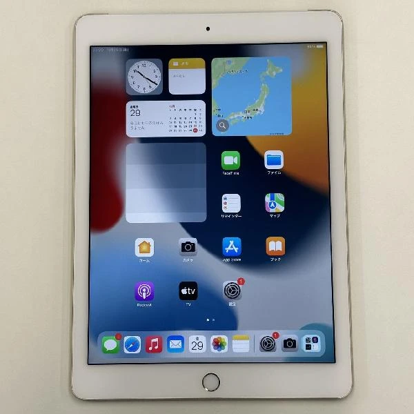 値下げ iPad Air 第2世代 au 64GB MH172J/A 美品 ゴールド