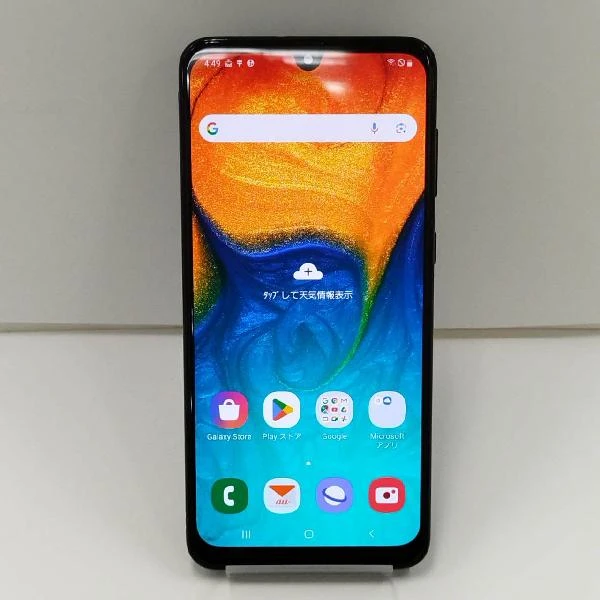 Galaxy A30 SCV43 au 64GB SIMロック解除済 SCV43 ブラック
