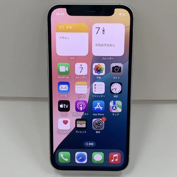 iPhone12 mini au版SIMフリー 128GB MGDM3J/A A2398 ホワイト