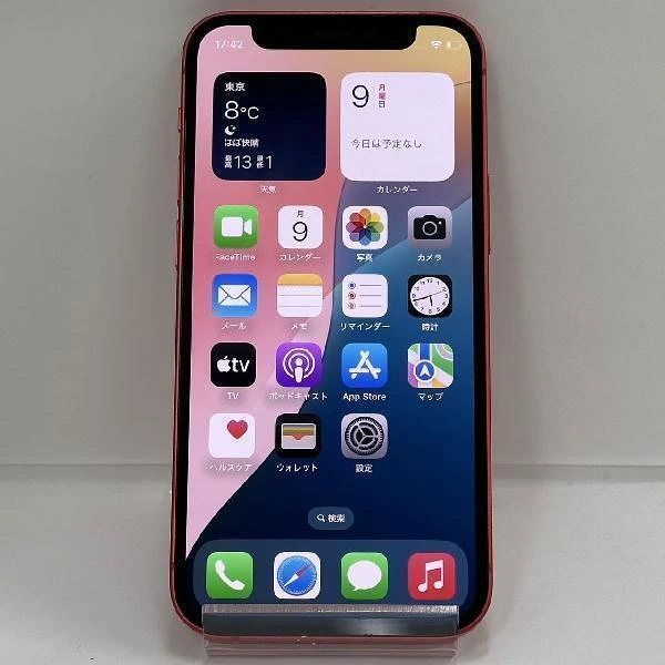iPhone12 mini au版SIMフリー 64GB MGAE3J/A A2398 (PRODUCT)Red