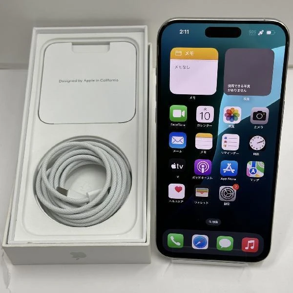 iPhone15 Pro Max Apple版SIMフリー 256GB MU6Q3J/A A3105 極美品 No 商品カラー