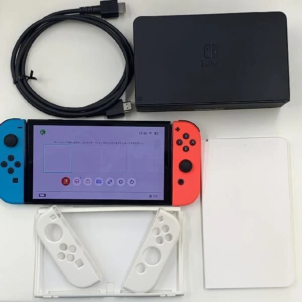 Nintendo Switch (有機ELモデル) 64GB HEG-S-KABAA 極美品 レッド