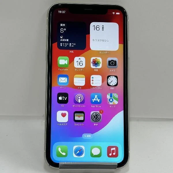 iPhone11 au版SIMフリー 256GB MWM82J/A A2221 ホワイト