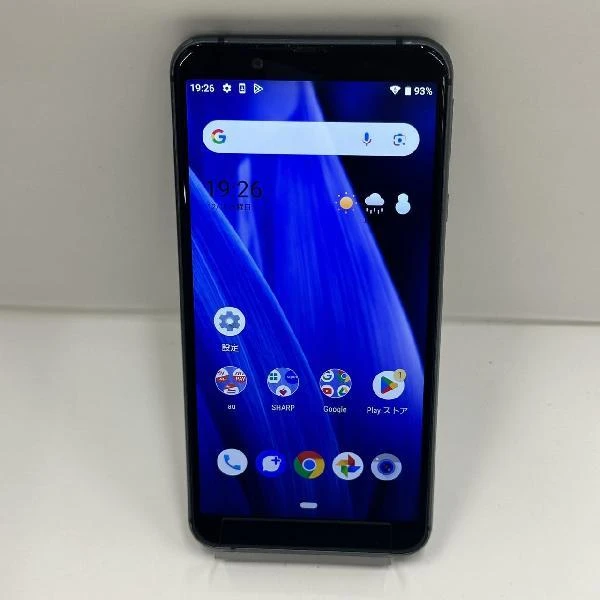 AQUOS sense3 basic SHV48 au 32GB SIMロック解除済 ブラック