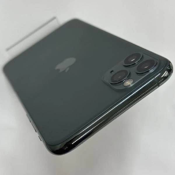 iPhone11 Pro Max au版SIMフリー 64GB MWHH2J/A 美品 ミッドナイトグリーン