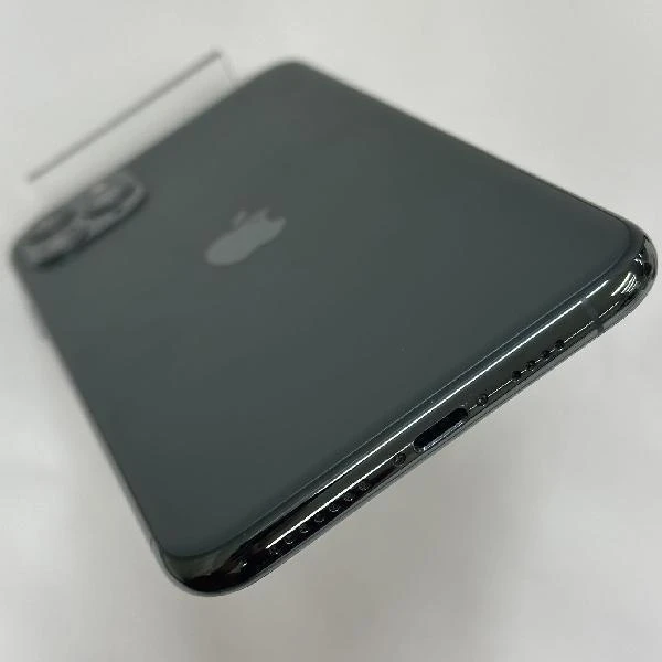 iPhone11 Pro Max au版SIMフリー 64GB MWHH2J/A 美品 ミッドナイトグリーン