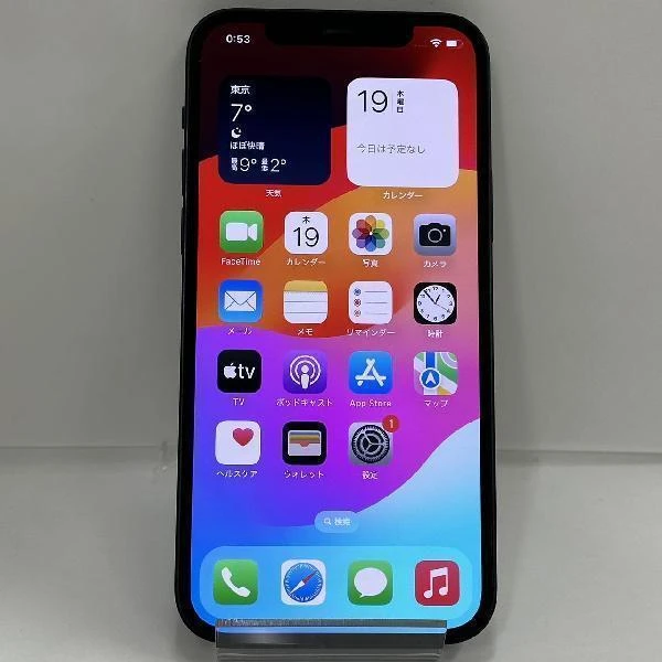 iPhone12 Apple版SIMフリー 64GB MGHN3J/A A2402 ブラック